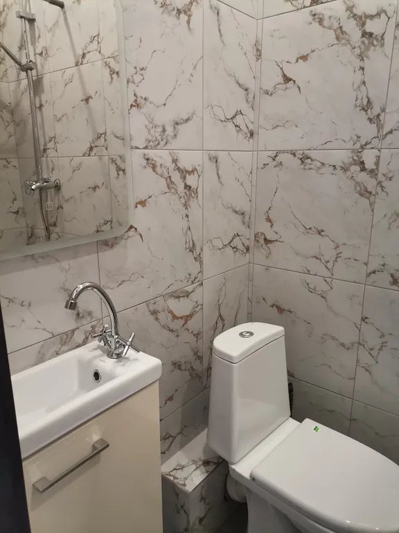 Светлая и стильная студия с удобным расположением