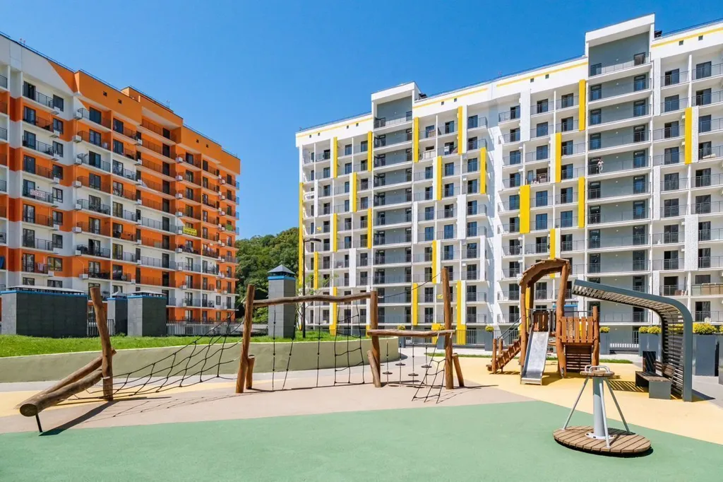 Стильная новая студия с видом на лес