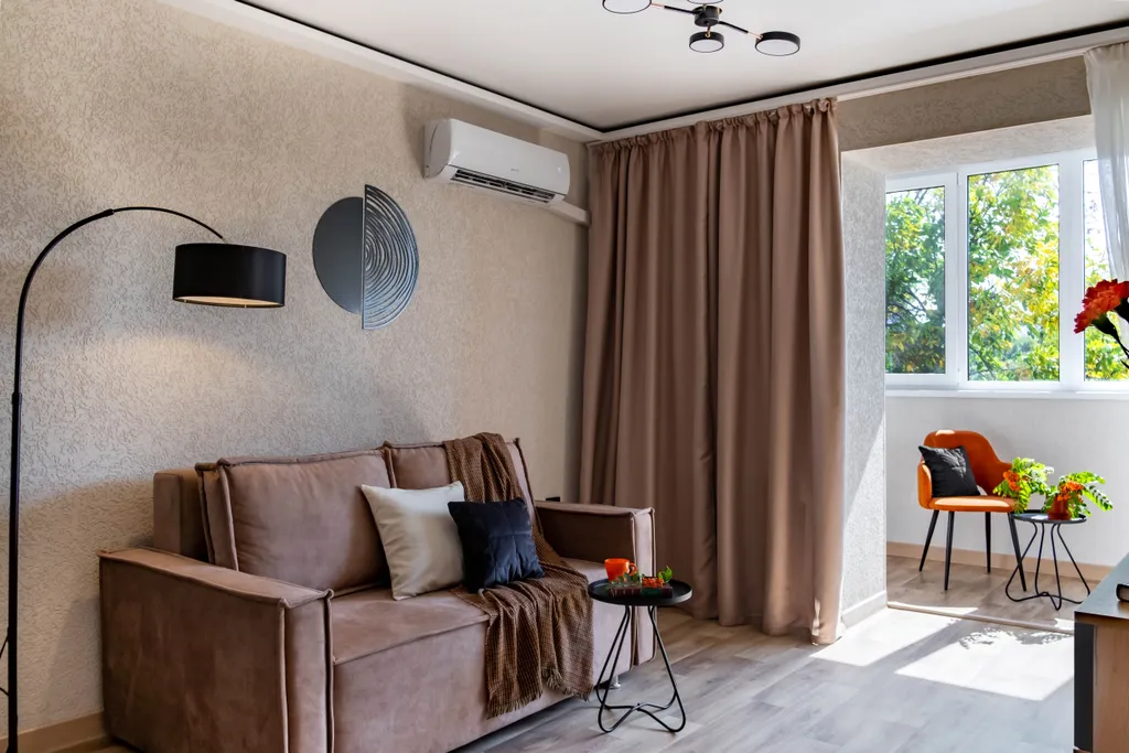 Уютный, с красивым видом апарт