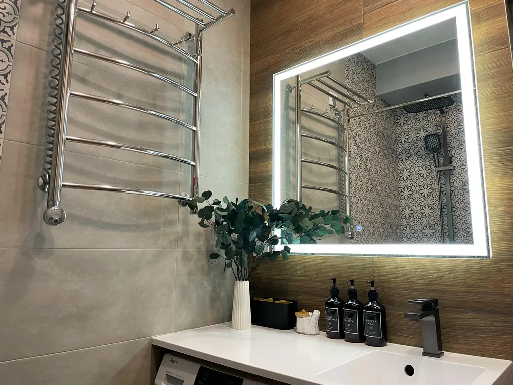 Апартаменты с видом на море и горы, 3 минуты до пляжа