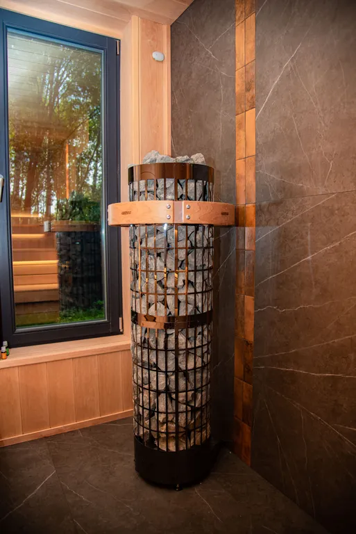 Шале Гнездо с бассейном и сауной