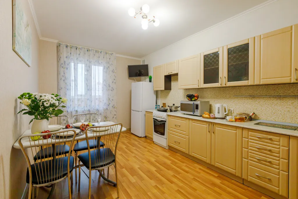 Квартира Современная двухкомнатная квартира с видом на Волгу 110 м — Самара