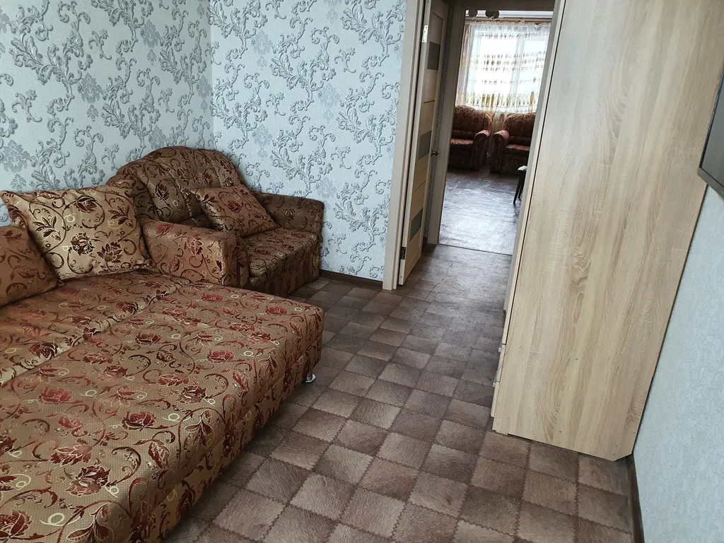 Двухкомнатная квартира с видом на вулканы, балкон