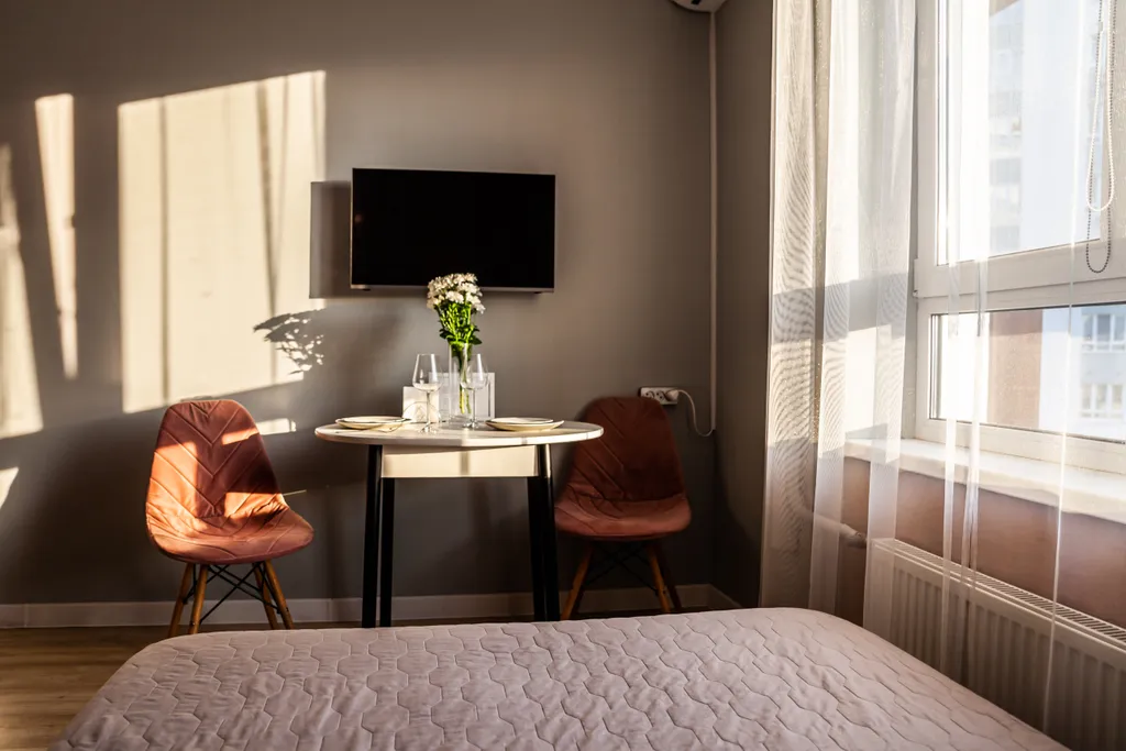 Уютная квартира-студия на набережной