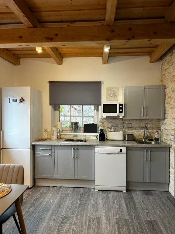 Домик близ Сорочан с баней-бочкой