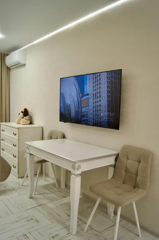 Уютная студия с видом на горы в новом ЖК в центре Белокурихи