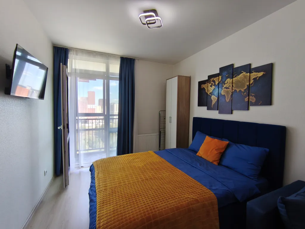 Студия для командировки и отдыха с видом на Академический