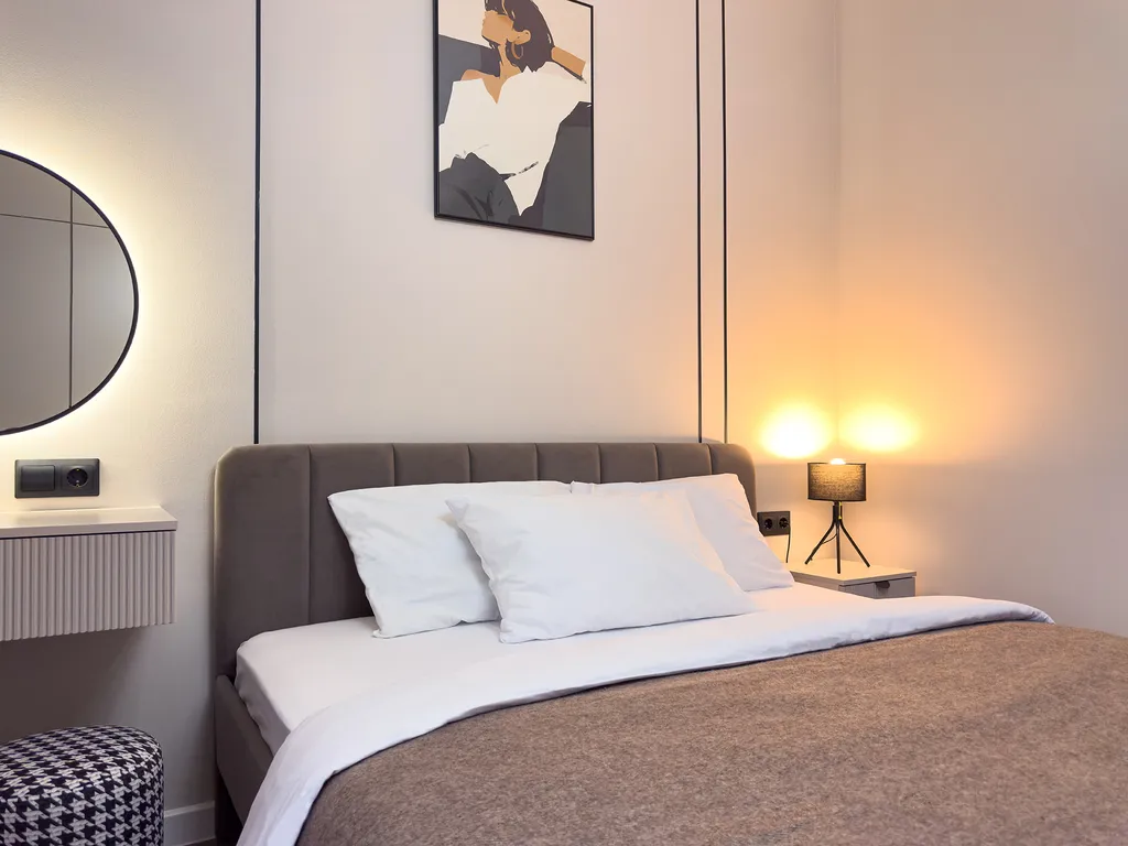 Однушка с видом на озеро