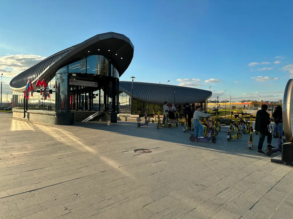 Квартира Квартира Оранжевая студия рядом с метро Потапово — Москва