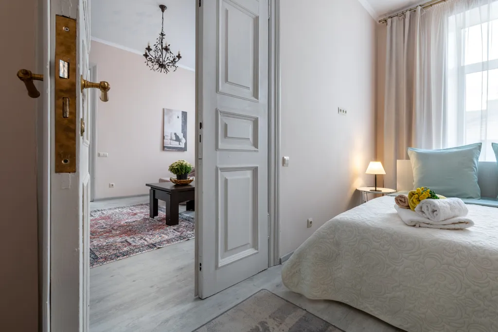 Атмосферная квартира с камином