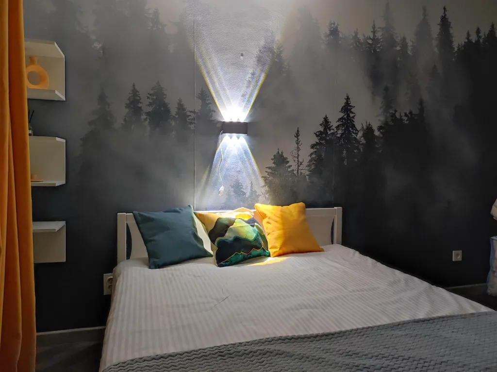 Уютная студия рядом с лесом