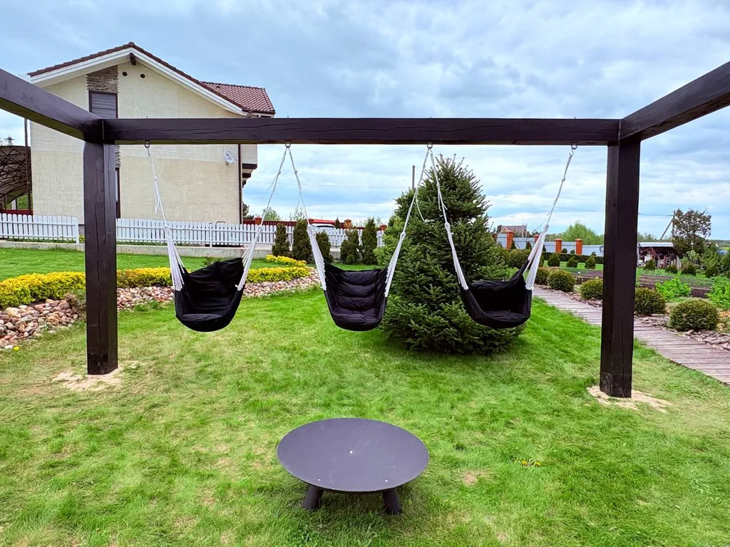 Дом с баней и камином в заповеднике