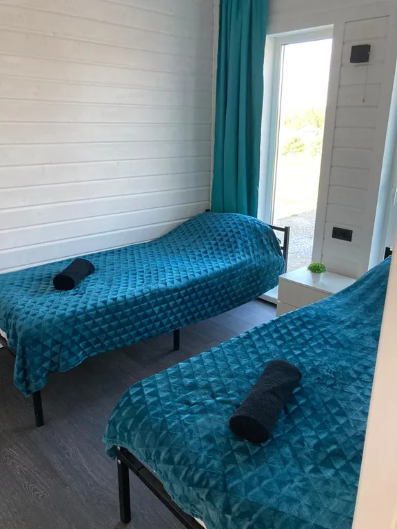 Уютный домик с чаном в тихом местечке