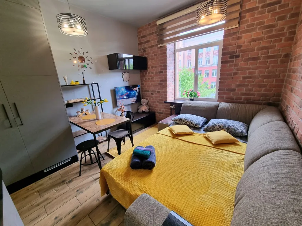 Квартира Квартира Современная студия ждёт своих гостей — Москва