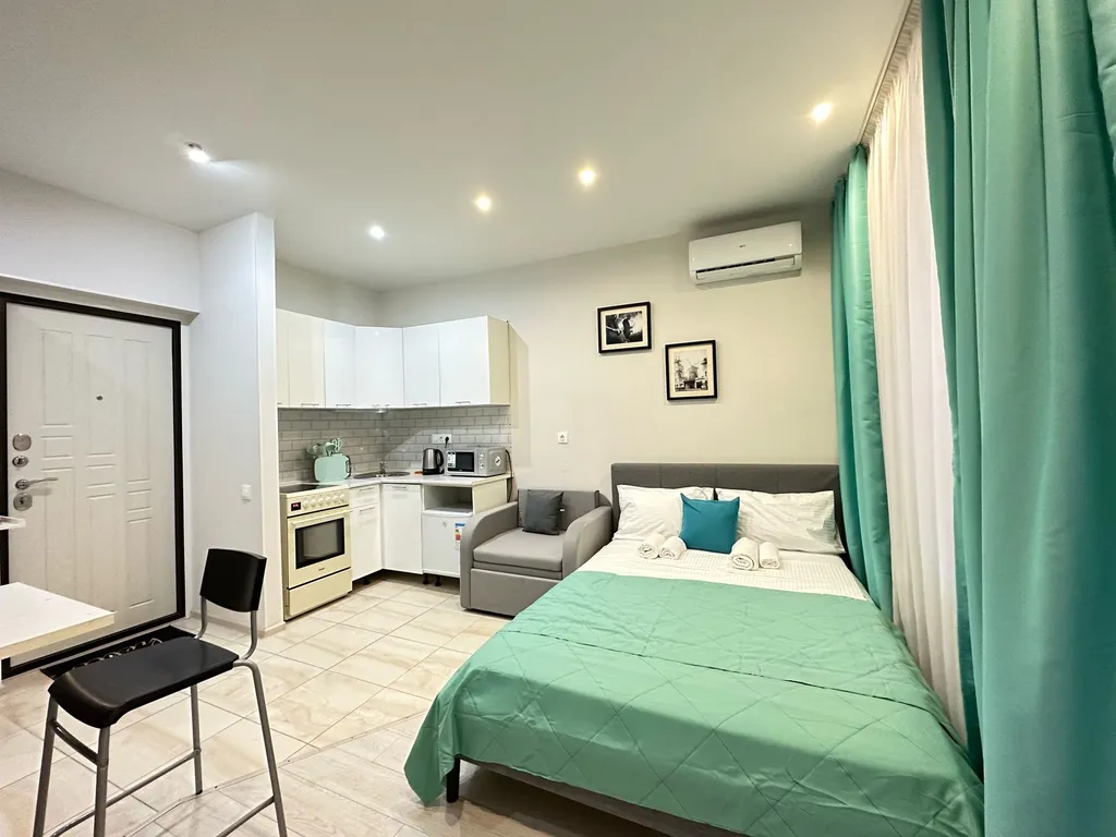 Квартира Квартира Уютная студия с отличным местом расположения — Сириус