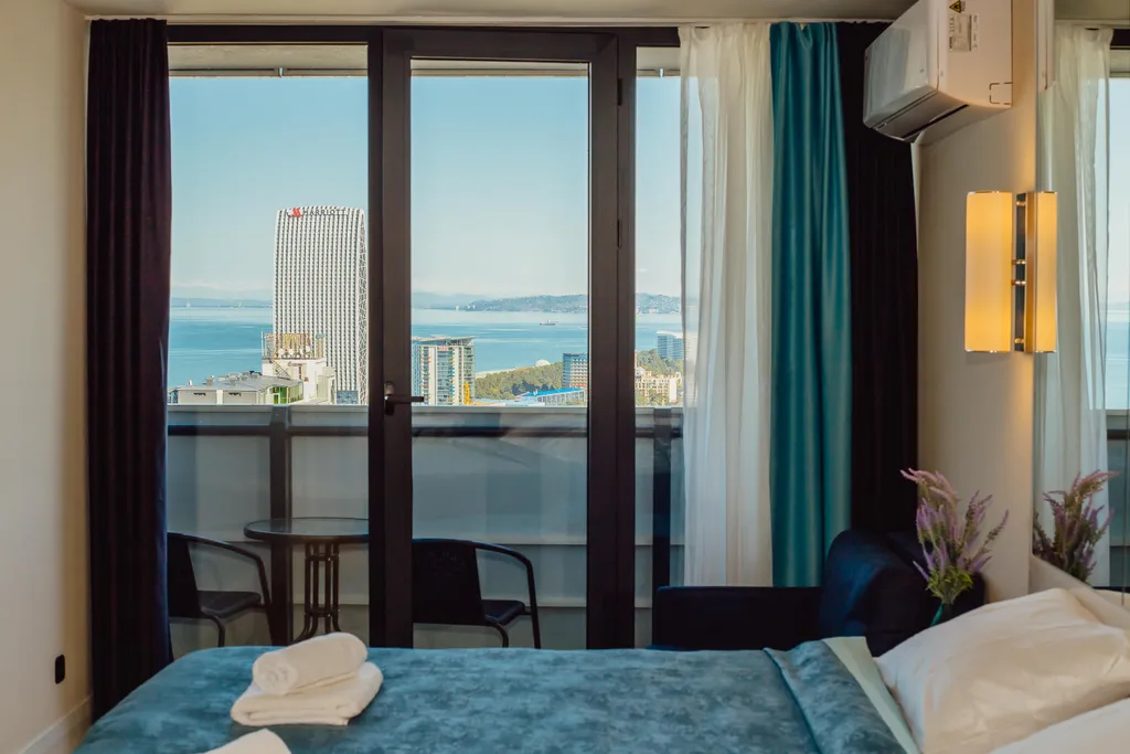 Квартира Апартаменты студия премиум класса Orbi  D2 с видом на море — Батуми