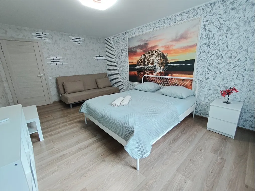 Новая квартира для 4 человек c дизайнерским ремонтом