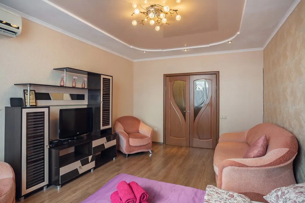 Квартира Квартира с двумя изолированными комнатами и широкими кроватями — Краснодар