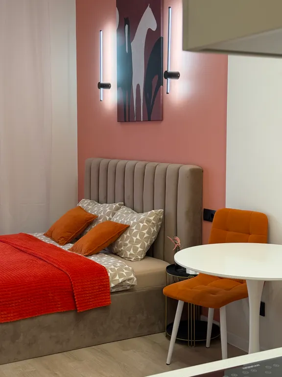 Квартира Квартира Стильная студия в ЖК Метрополис с видом на парк — Красноярск