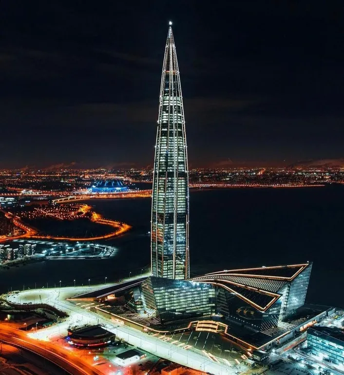 Lakhta classic orange apartments видовая квартира с кондиционером