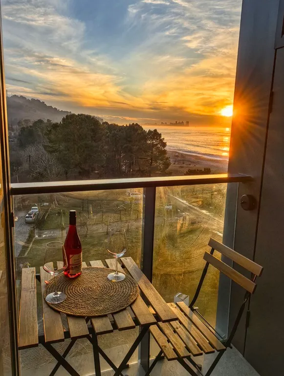 Boho apartment Tropical garden