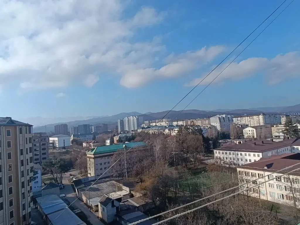 Красивый вид на горы