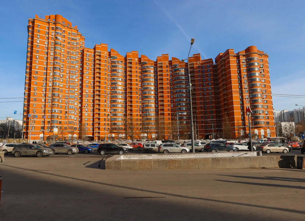 Квартира Квартира Уютная студия Аквамарин рядом с РУДН и метро Беляево — Москва
