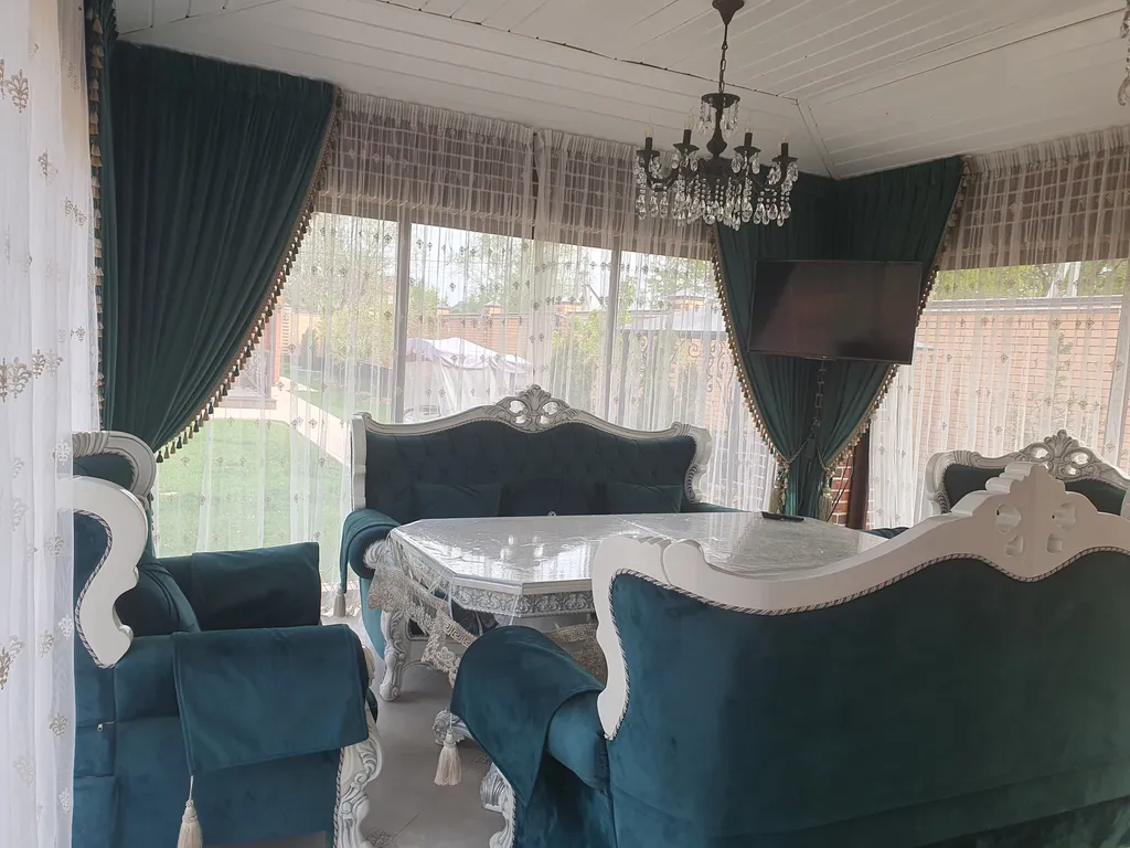 Уютный загородный дом из бруса с баней и чаном на дровах