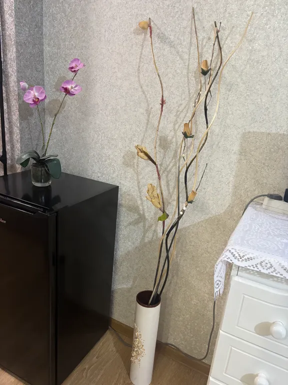 Уютная студия с балконом