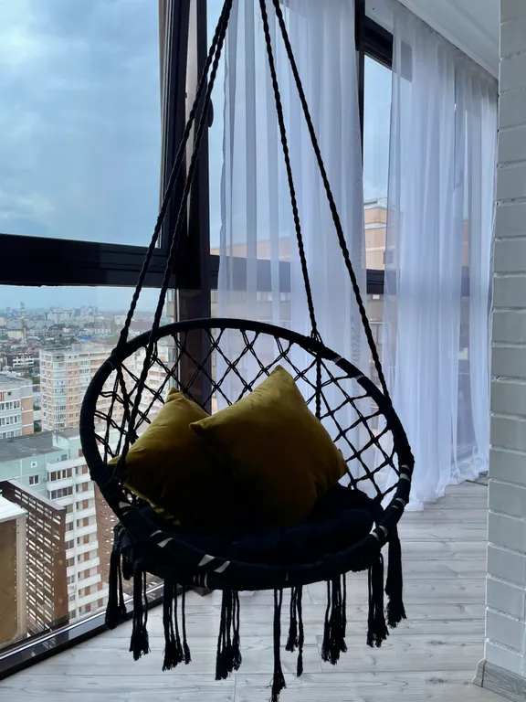 Квартира Квартира Шикарная видовая евродвушка 24 этаж в ЖК Маршал — Краснодар