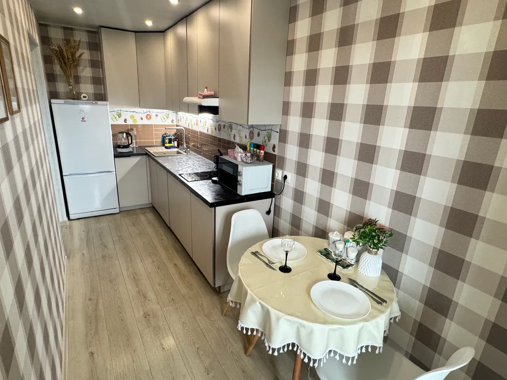 Квартира с уютным балконом и видом на лесопарк