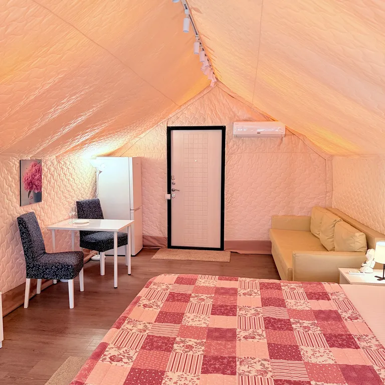 Коттедж Коттедж Глэмпинговая палатка Сафари-тент — Геленджик