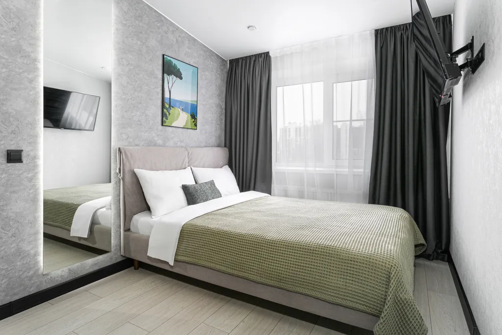 Квартира Квартира Студия в ЖК Park side в монохромном стиле — Санкт-Петербург