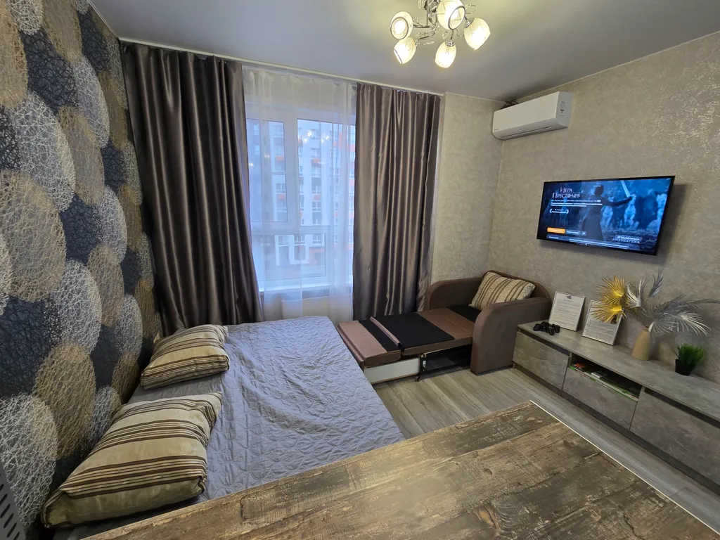 Квартира Квартира Евродвушка DeluxeApart «Новая Рига» • 2 гардеробные • 5 гостей — Москва