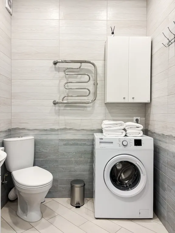 Квартира Уютна квартира Pavlov "Лазурь" с ванной и балконом — Калининград