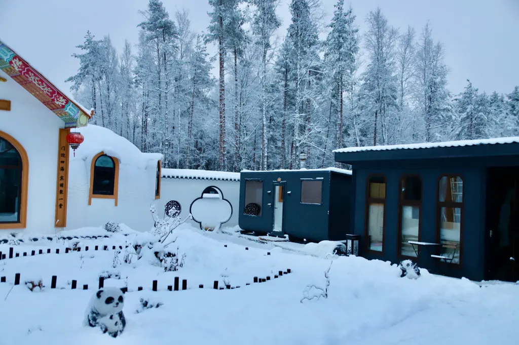 Дом для отдыха Хэйлун дом №86 "поднебесная"