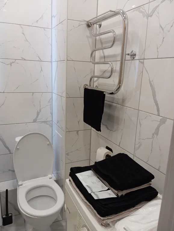 Тихая квартира с современным ремонтом на въезде в город