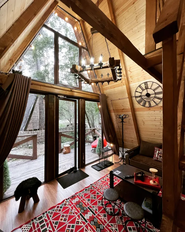 Загородный домик a frame country house