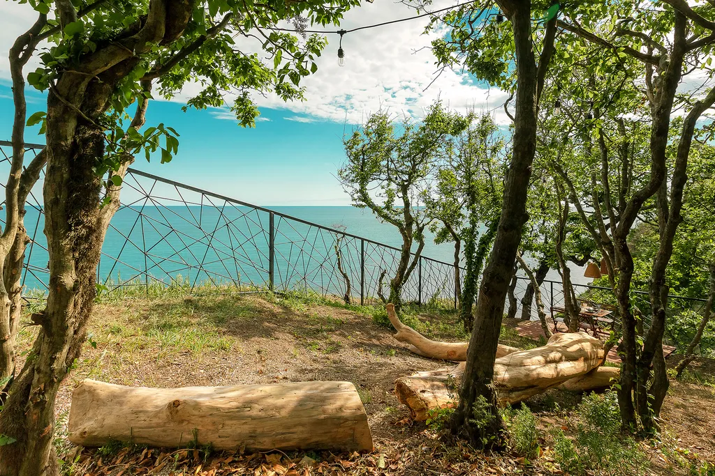 Панорамные апартаменты делюкс с террасой и видом на парк