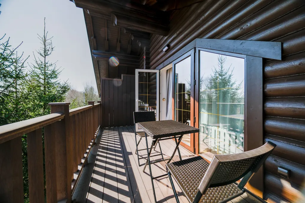 Дом шале с сауной, тренажерным залом и барбекю - для семьи и друзей