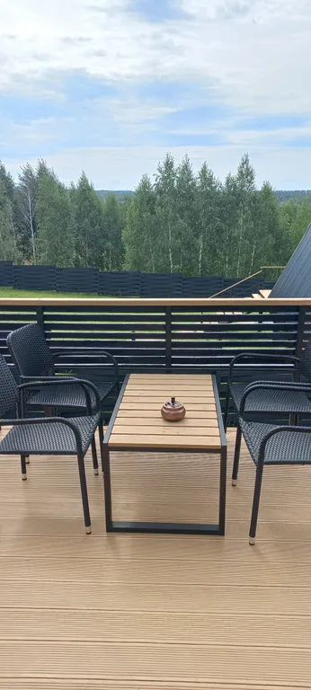 Коттедж Новый большой А-Фрейм с видом на лес — Казань