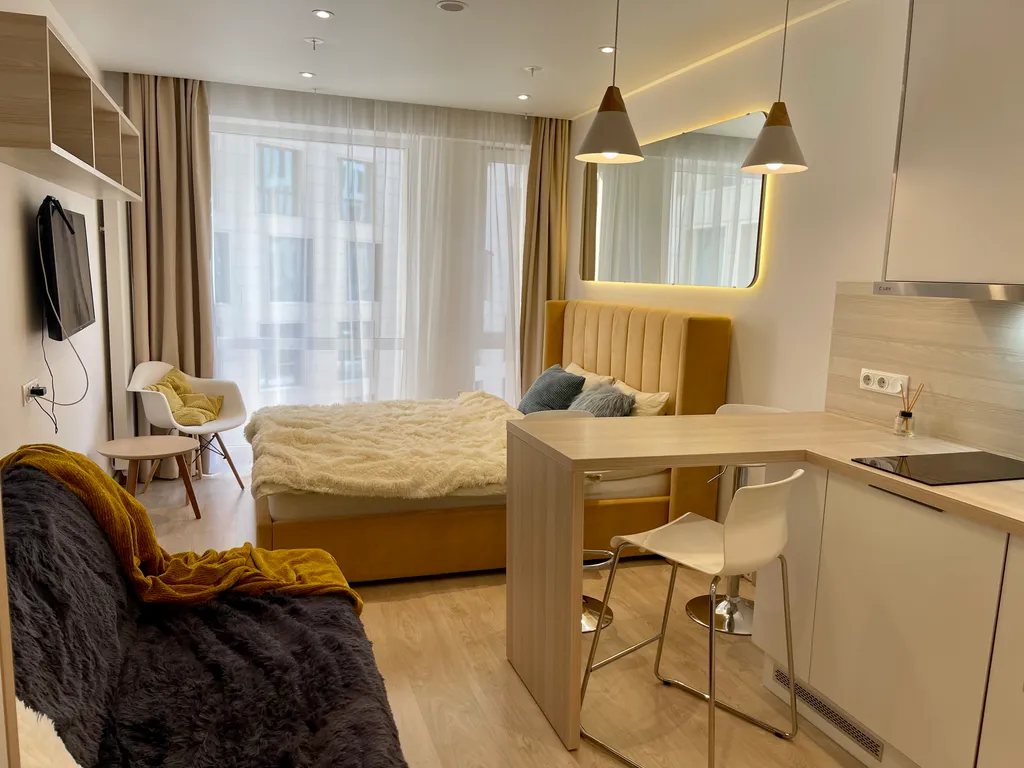 Квартира Квартира Уютная студия в центре — Санкт-Петербург