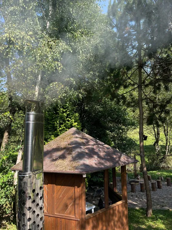 Дом с баней и горячим чаном, при длительном бронировании скидка