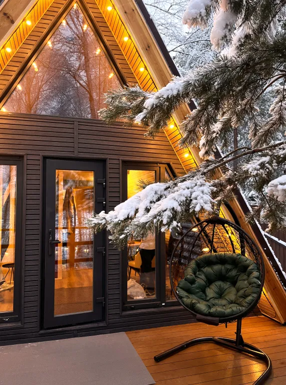 Коттедж ARKAPOLI (А фрейм) — аренда посуточно в Гостец