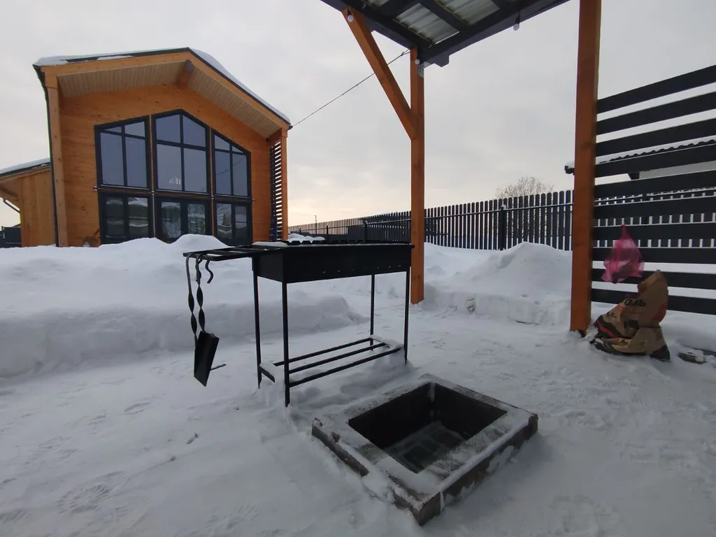 Коттедж Стильный барн с крытой мангальной зоной — аренда посуточно в Чехов