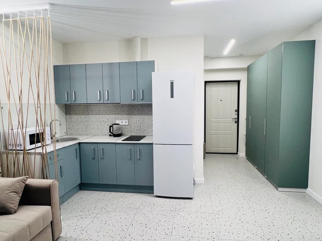 Первая береговая моря - студия с шикарной террасой