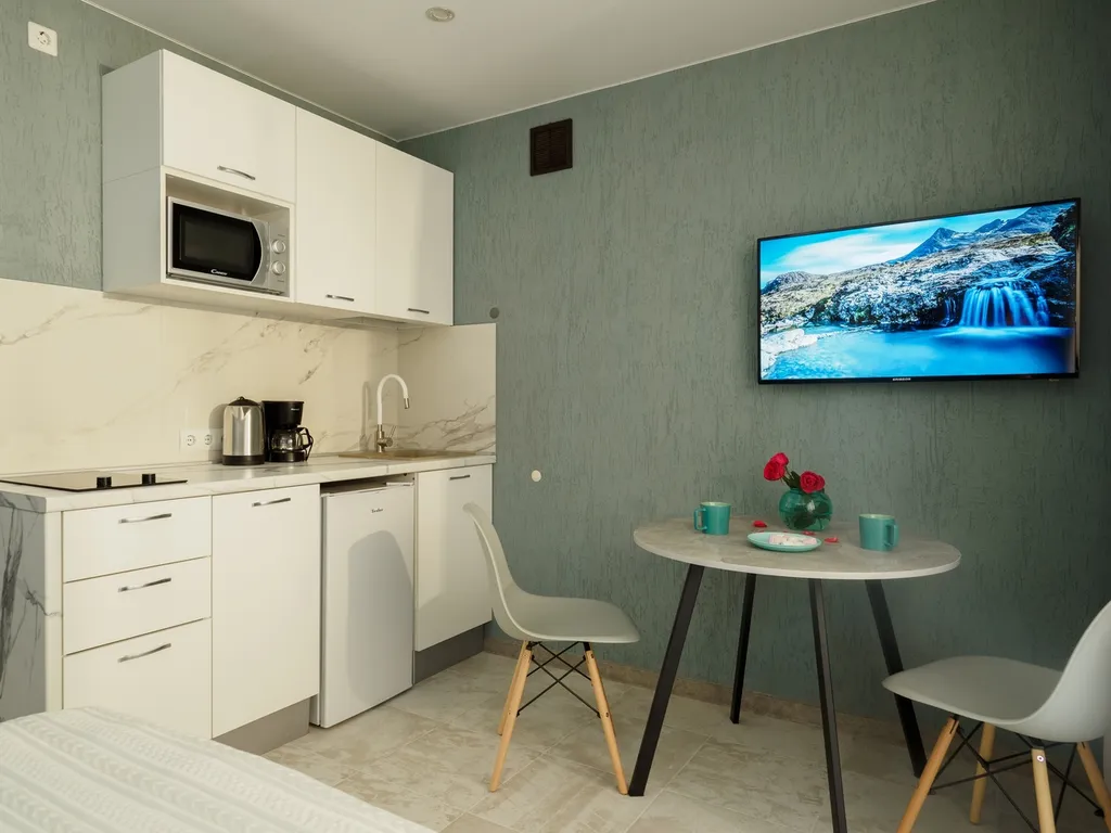 Стильная небольшая студия