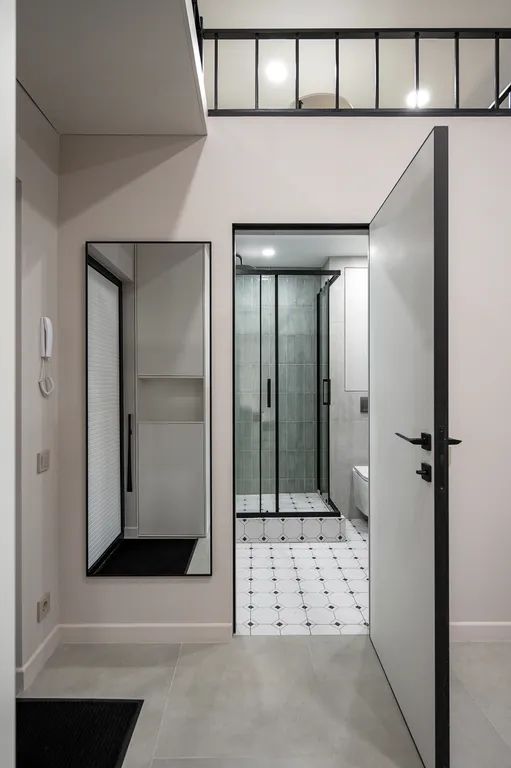 Дизайнерская мансарда Green Attic с кондиционером у Невского проспекта