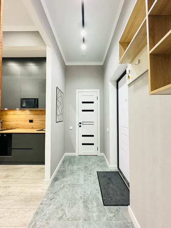 Двухкомнатная квартира с видом на город