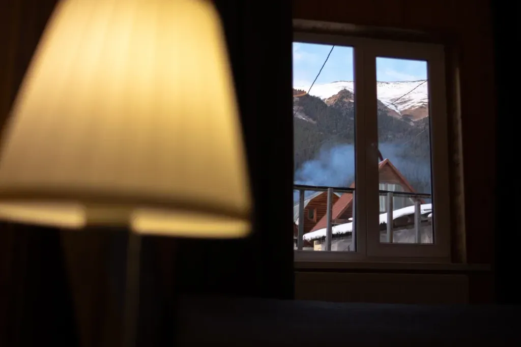 Коттедж Трёхкомнатный коттедж с видом на горы — Архыз